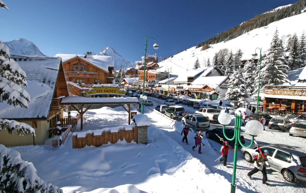 Studio Standing Residence Le Pluton Wifi Parking Prive C100 Les Deux Alpes Buitenkant foto