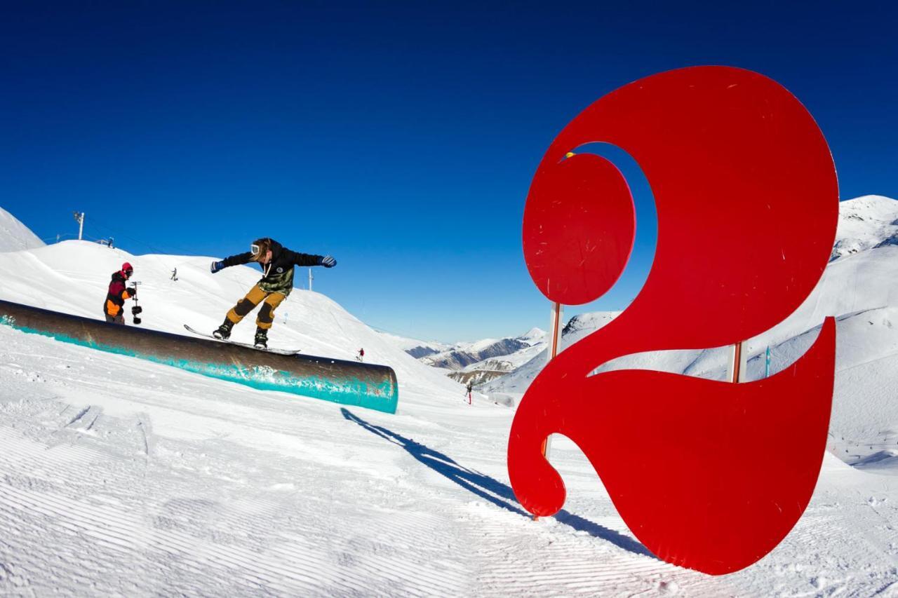 Studio Standing Residence Le Pluton Wifi Parking Prive C100 Les Deux Alpes Buitenkant foto